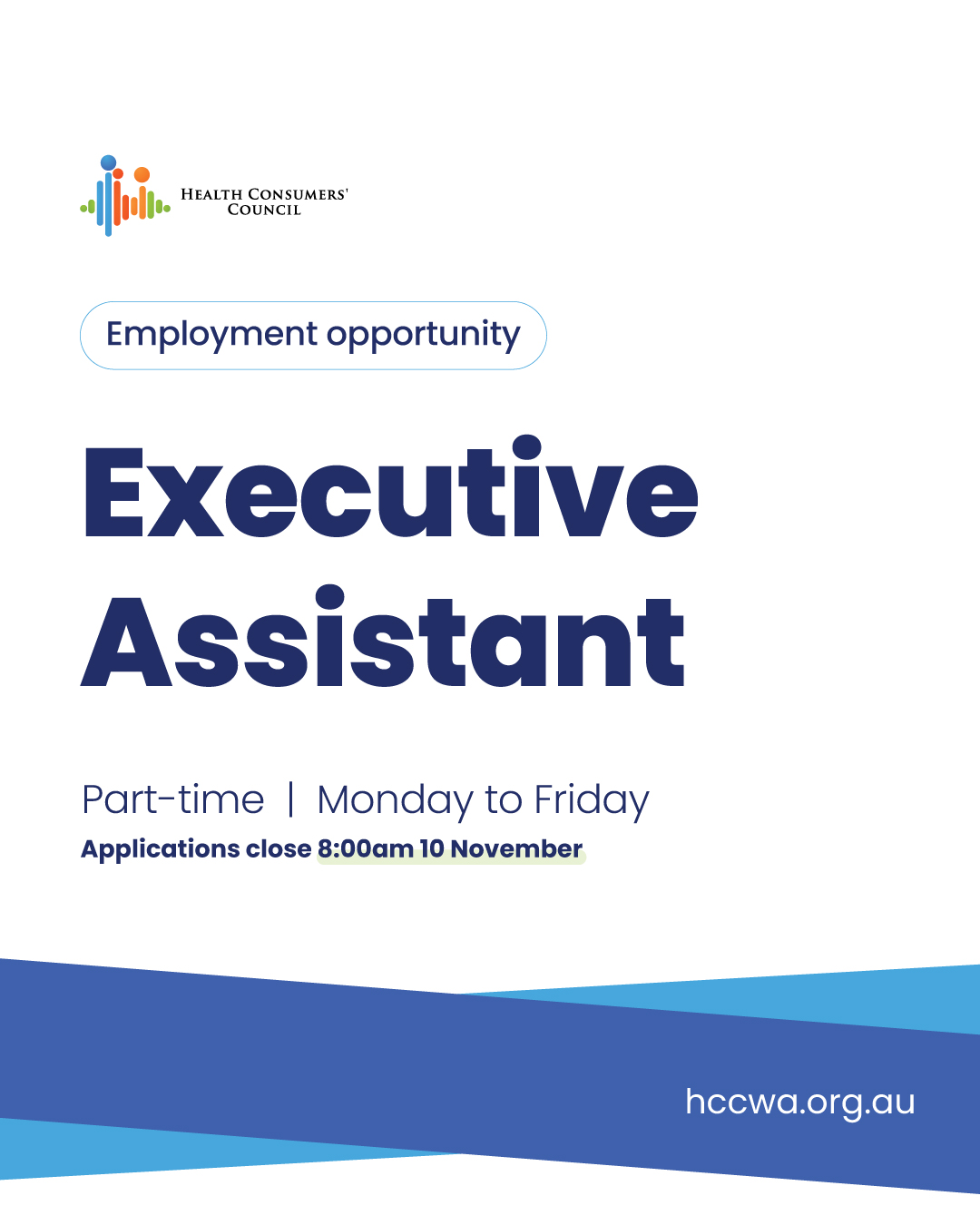 employment opportunity for executive assistant